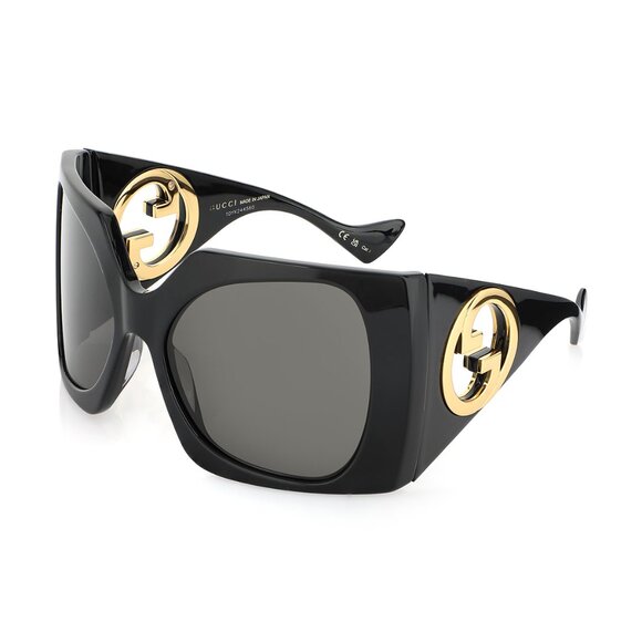 NEW GUCCI OVERSIZED WOMEN SUNGLASSES GUCCI - Picture 1 of 6